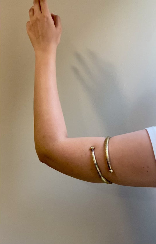 Gold Match Maker Arm Cuff