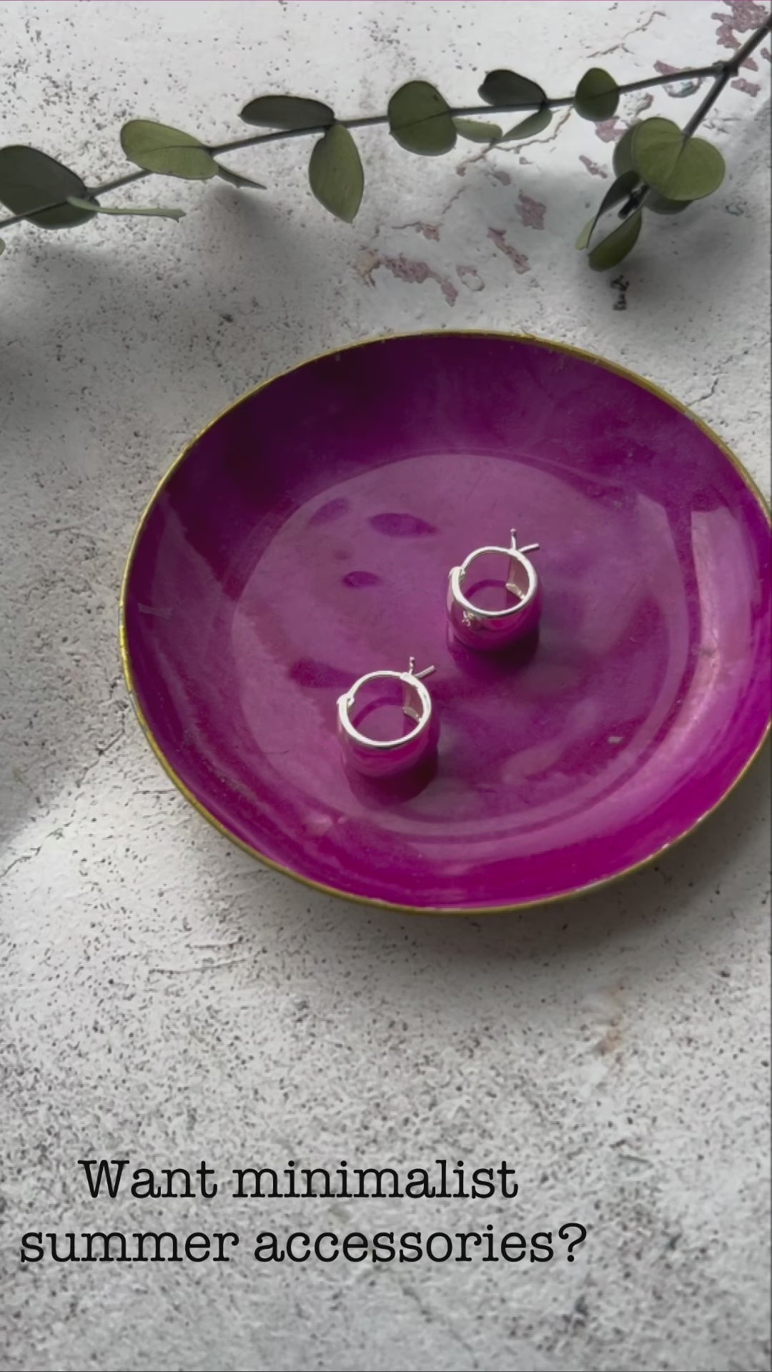 Tiny Hoop Earrings