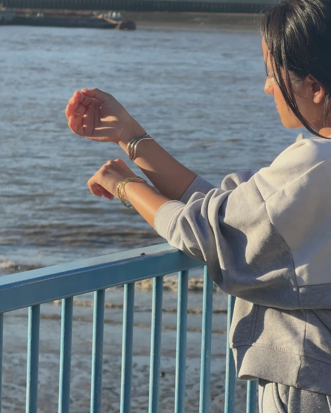 Wavy Statement Bracelet