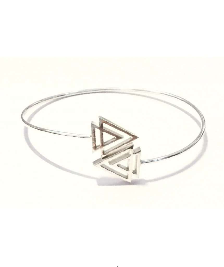 Double Triangle Bracelet