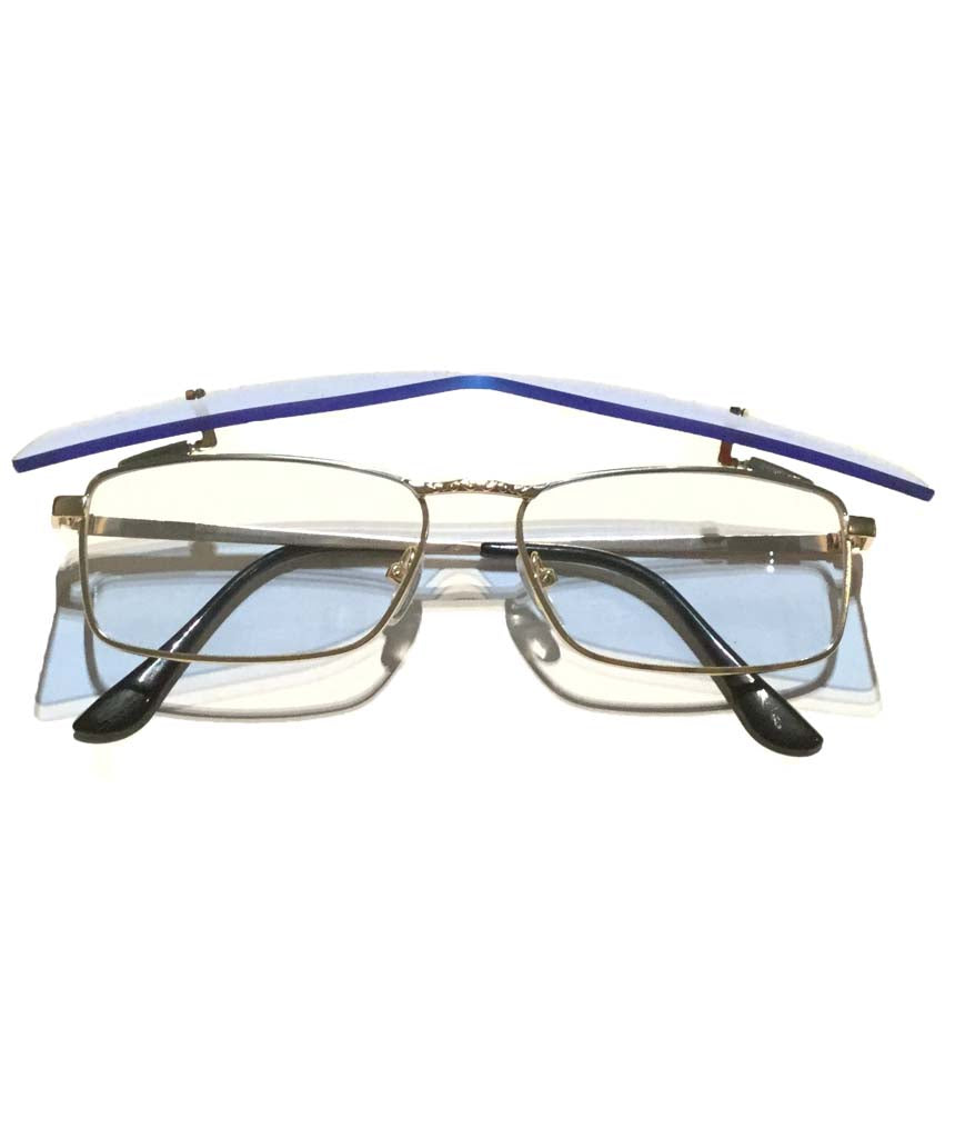 Blue Double Frame Sunglasses