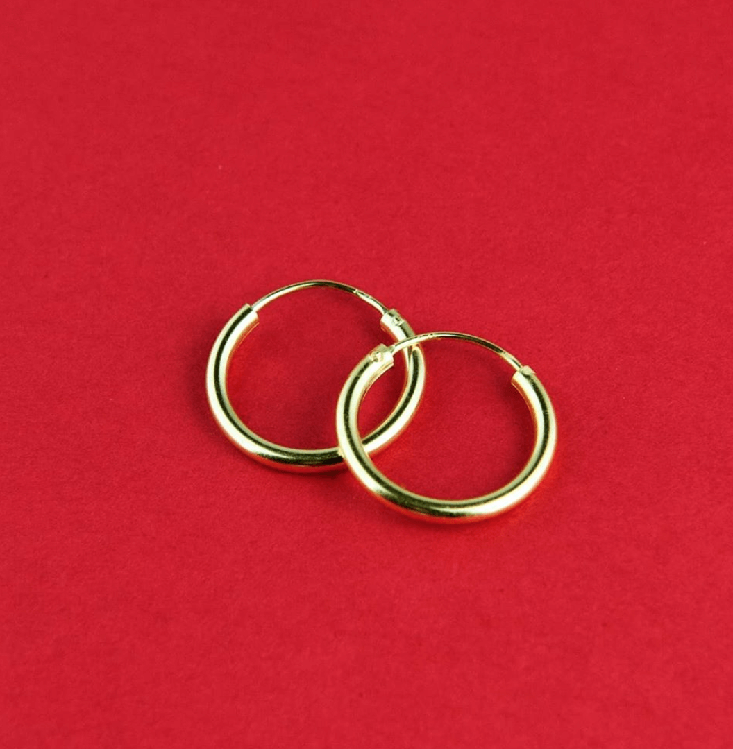 Classic Gold Hoop