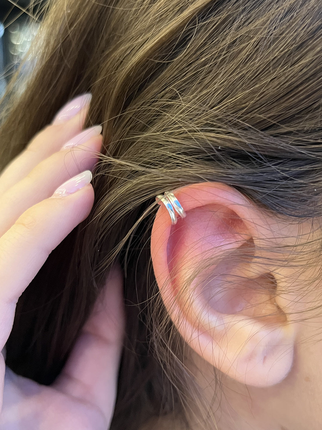 Classic Silver Earcuff