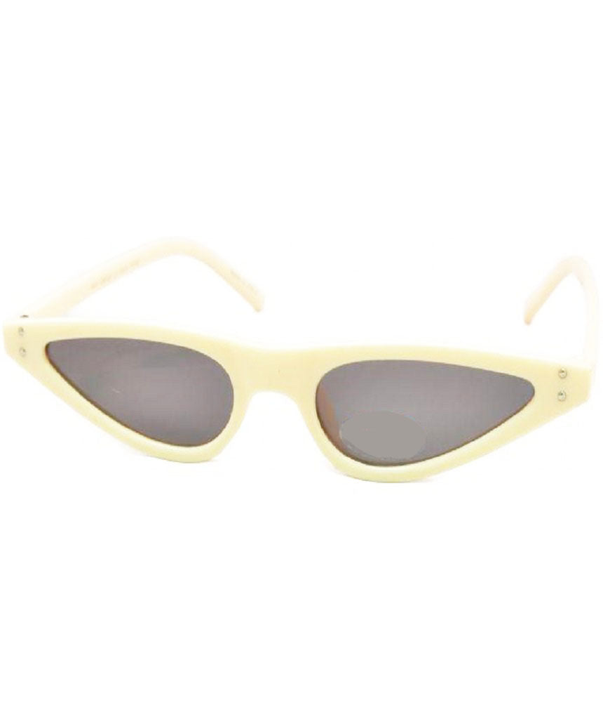 Cream Stylish Retro Sunglasses