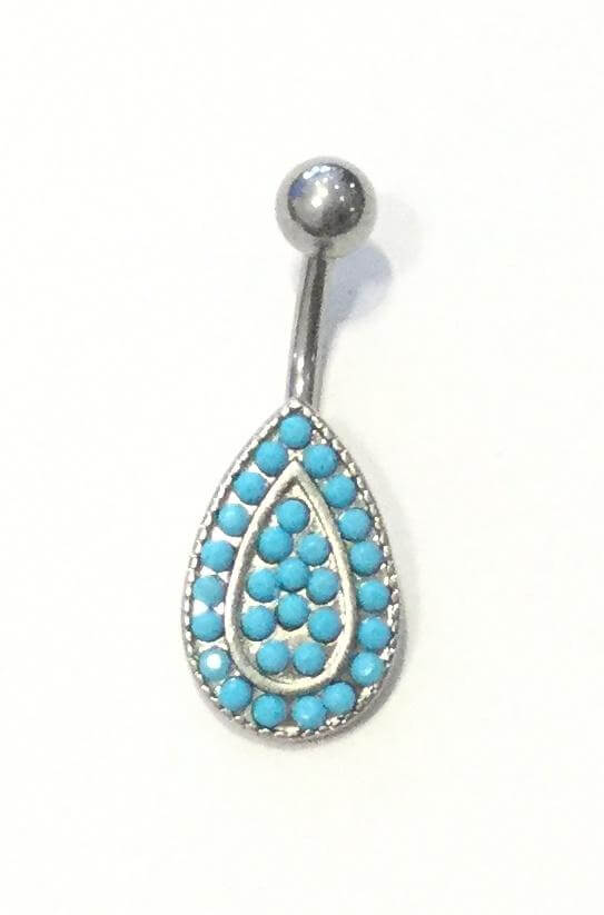 Ethnic Surgical Steel Belly Ring