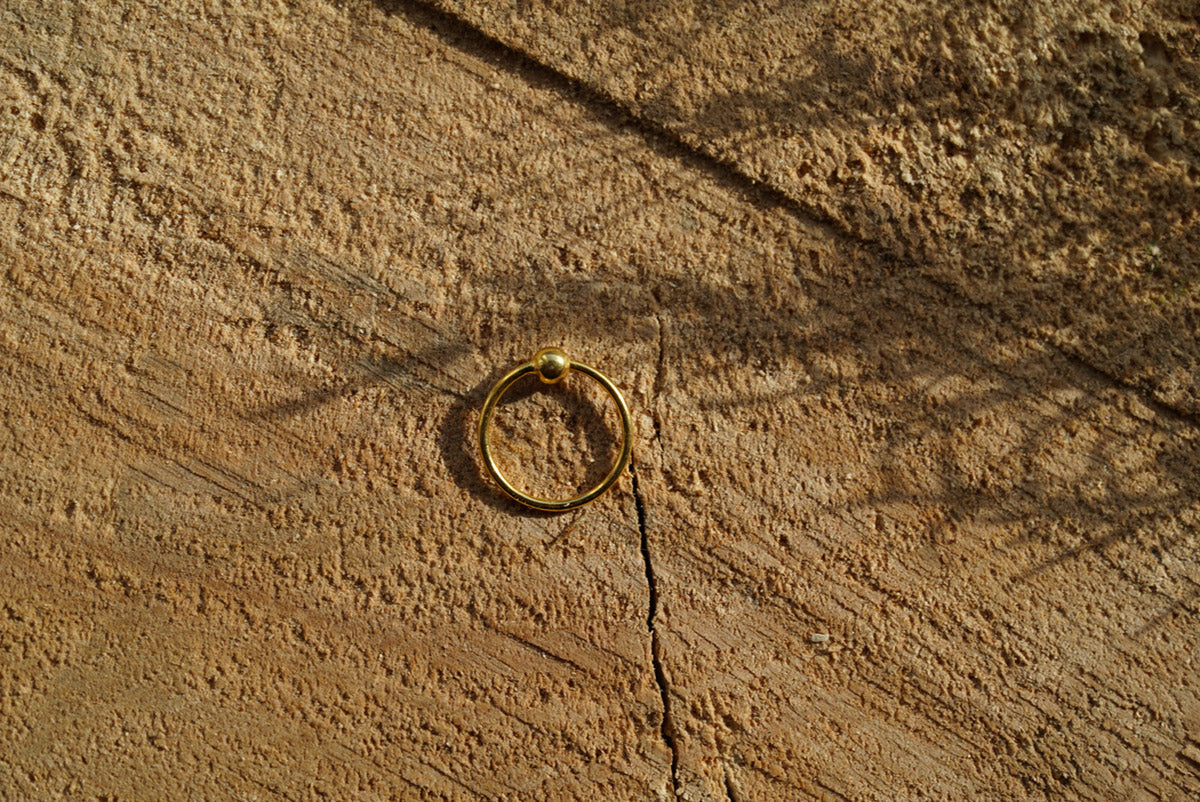 Fake Silver Nose Ring Body Jewellery