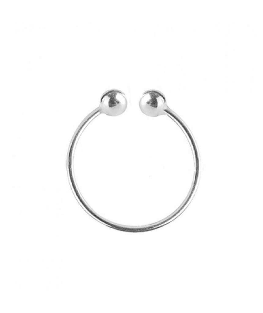 Fake Sterling Silver Nose Ring – Urbiana