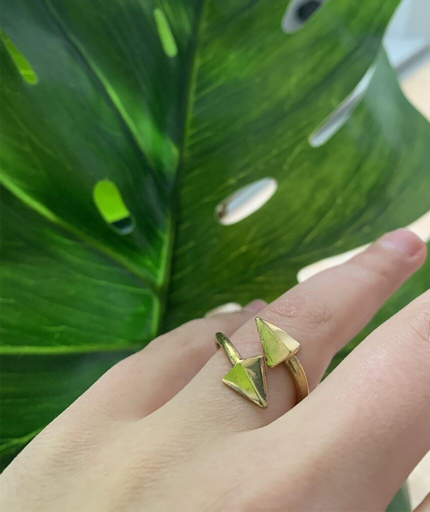 Gold Arrow Ring