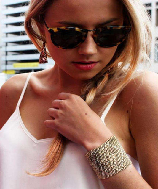 Gold Chainmail Bracelet