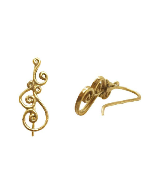 Gold Classic Melody Earrings