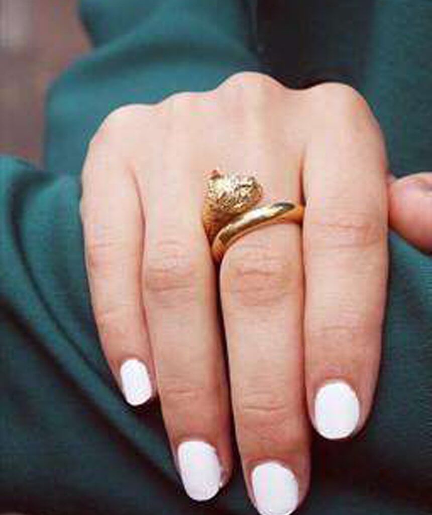 Gold Leopard Ring