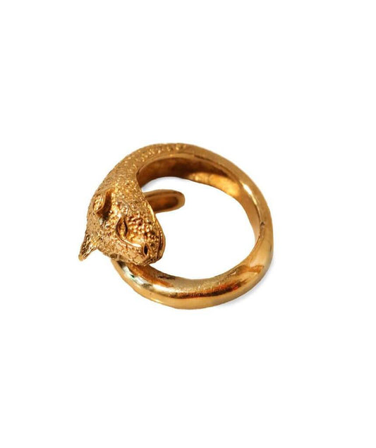 Gold Leopard Ring