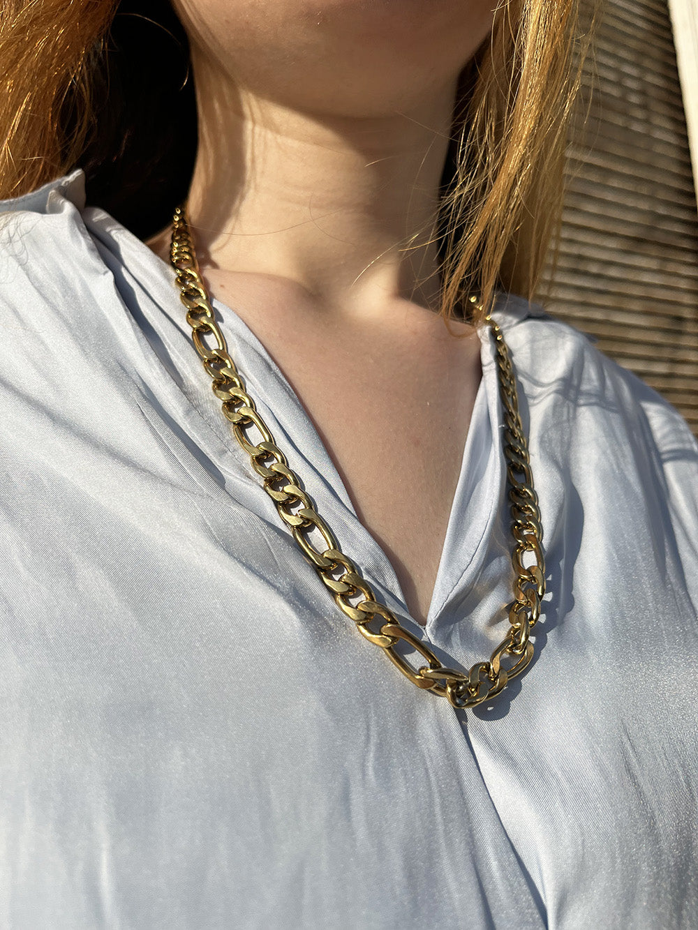 Gold Link Chain Necklace