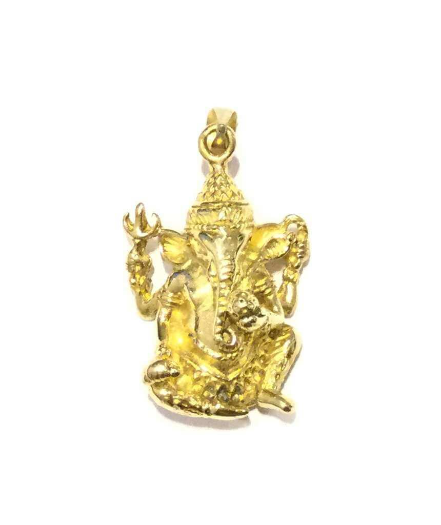 Gold Lord Ganesha Pendant