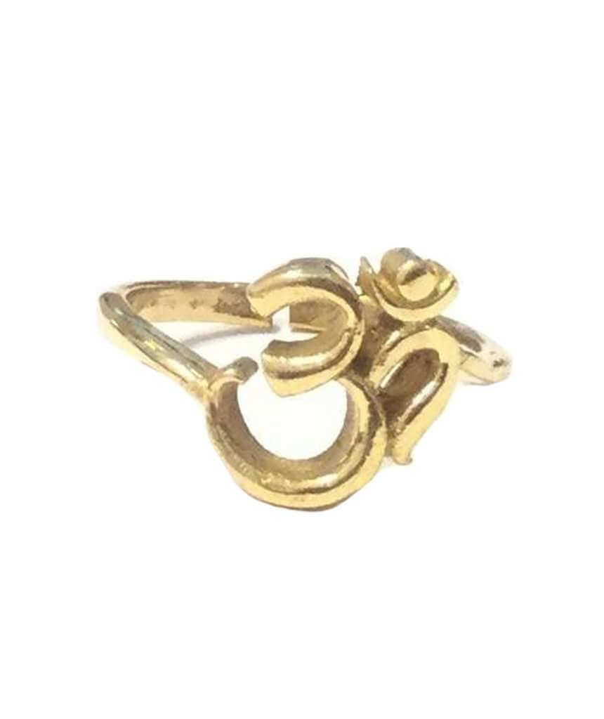 Gold Om Ring