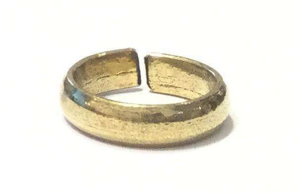 Gold Plain Midi Ring