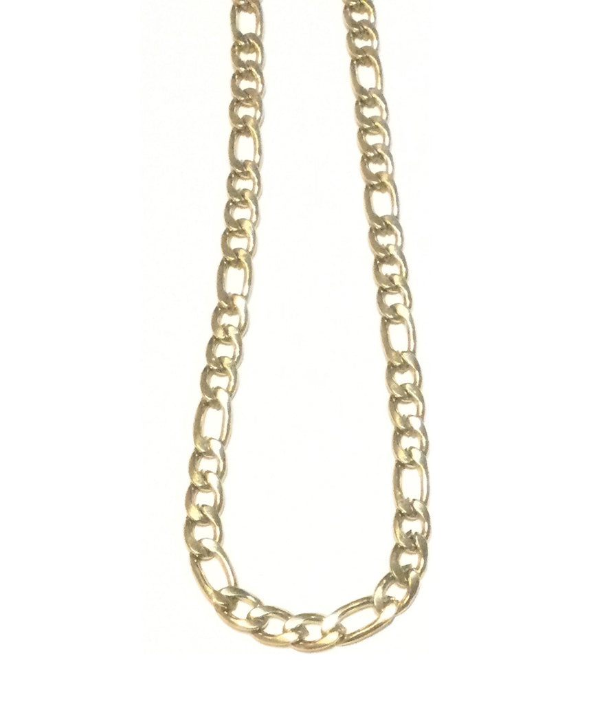 Gold Stainless Steel Link Necklace