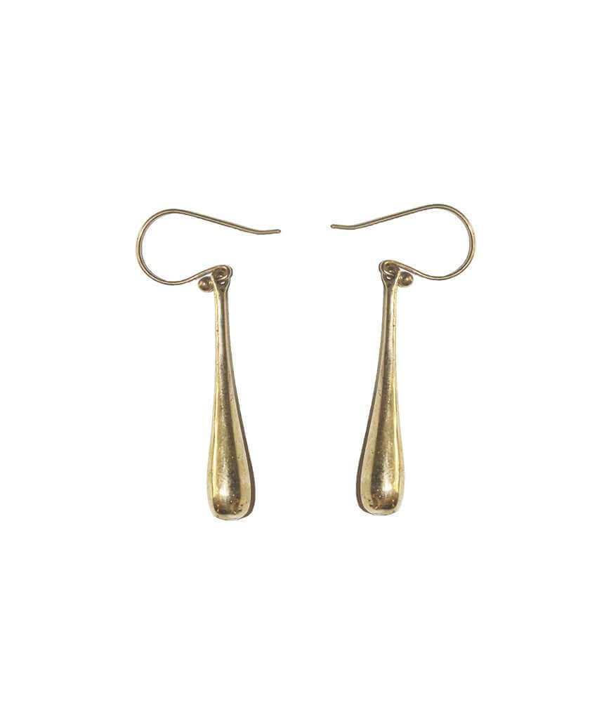 Gold Teardrop Earrings