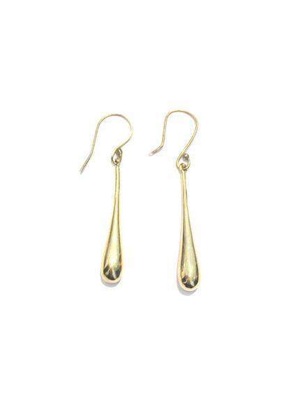 Gold Teardrop Earrings