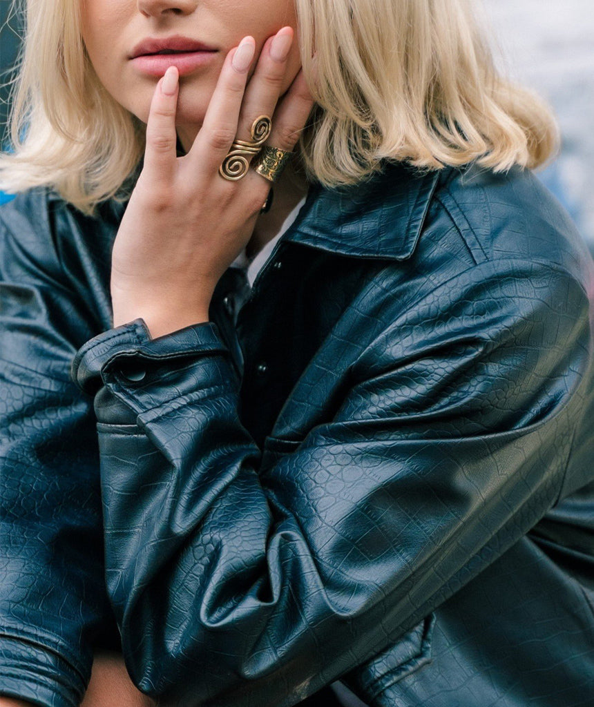 Gold Amulet Ring