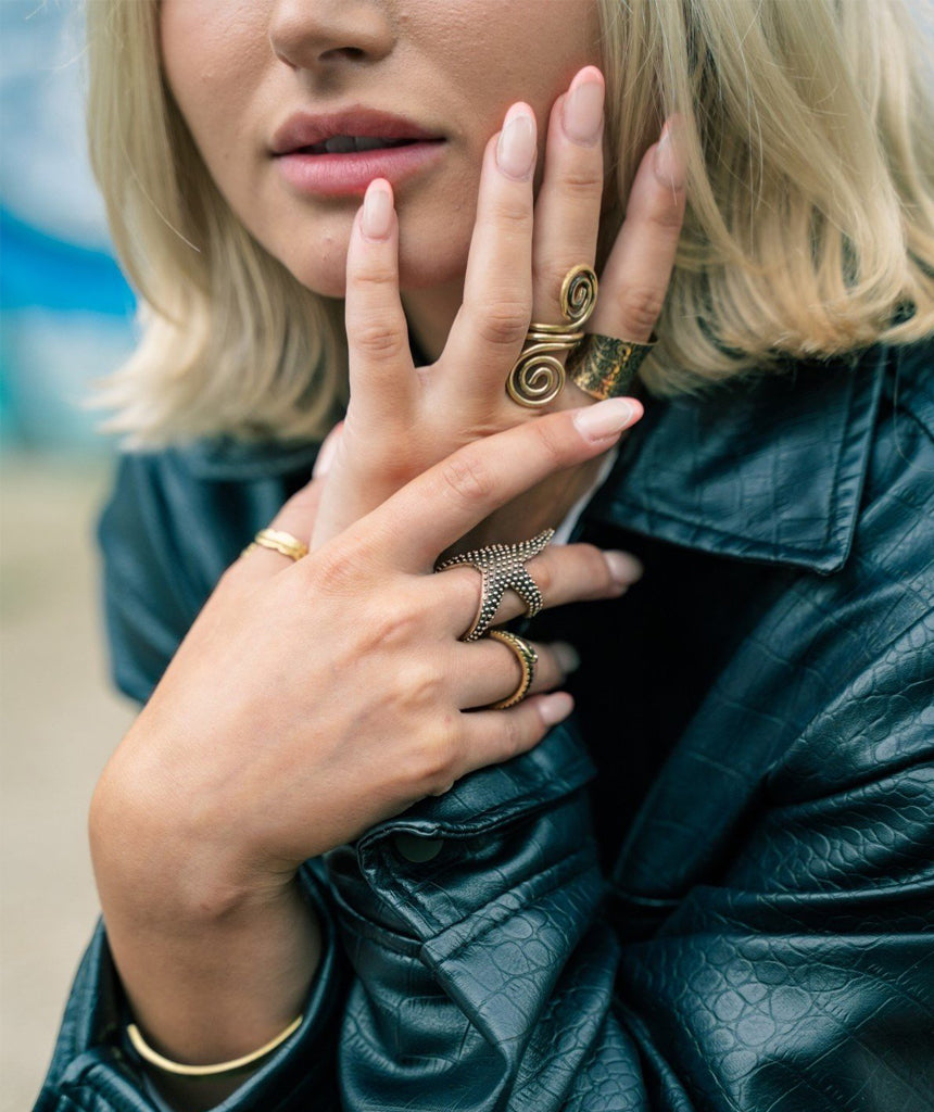 Gold Amulet Ring