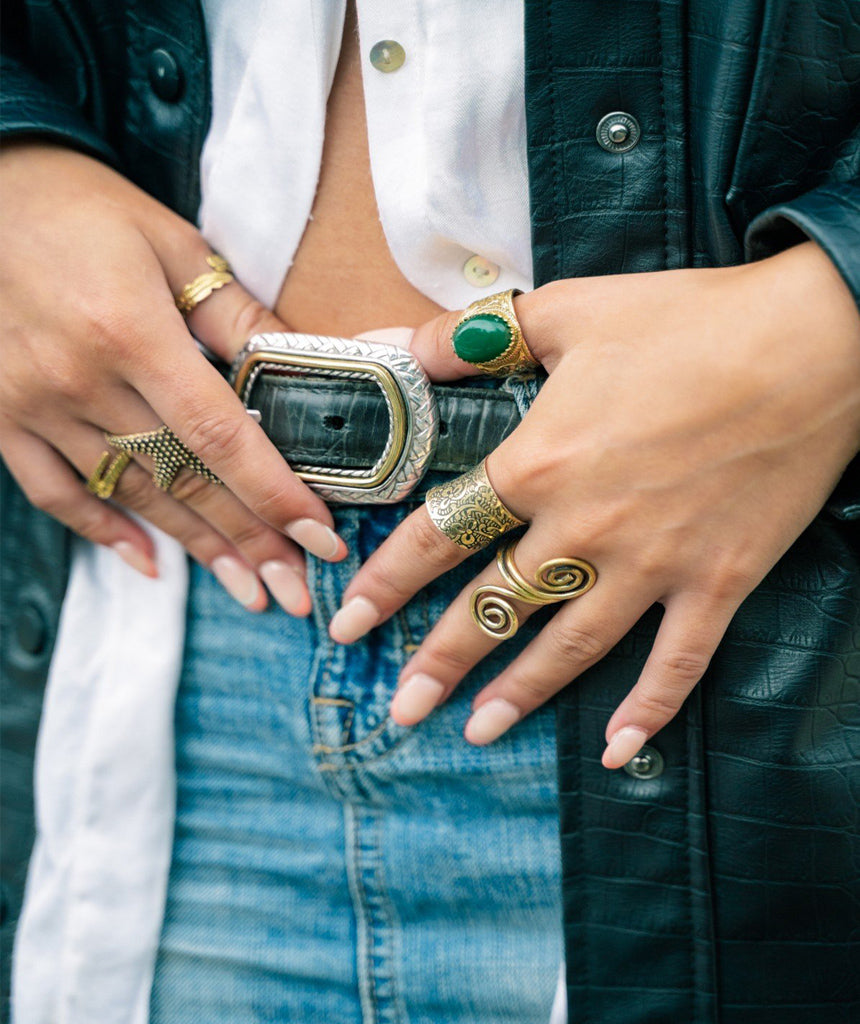 Gold Amulet Ring