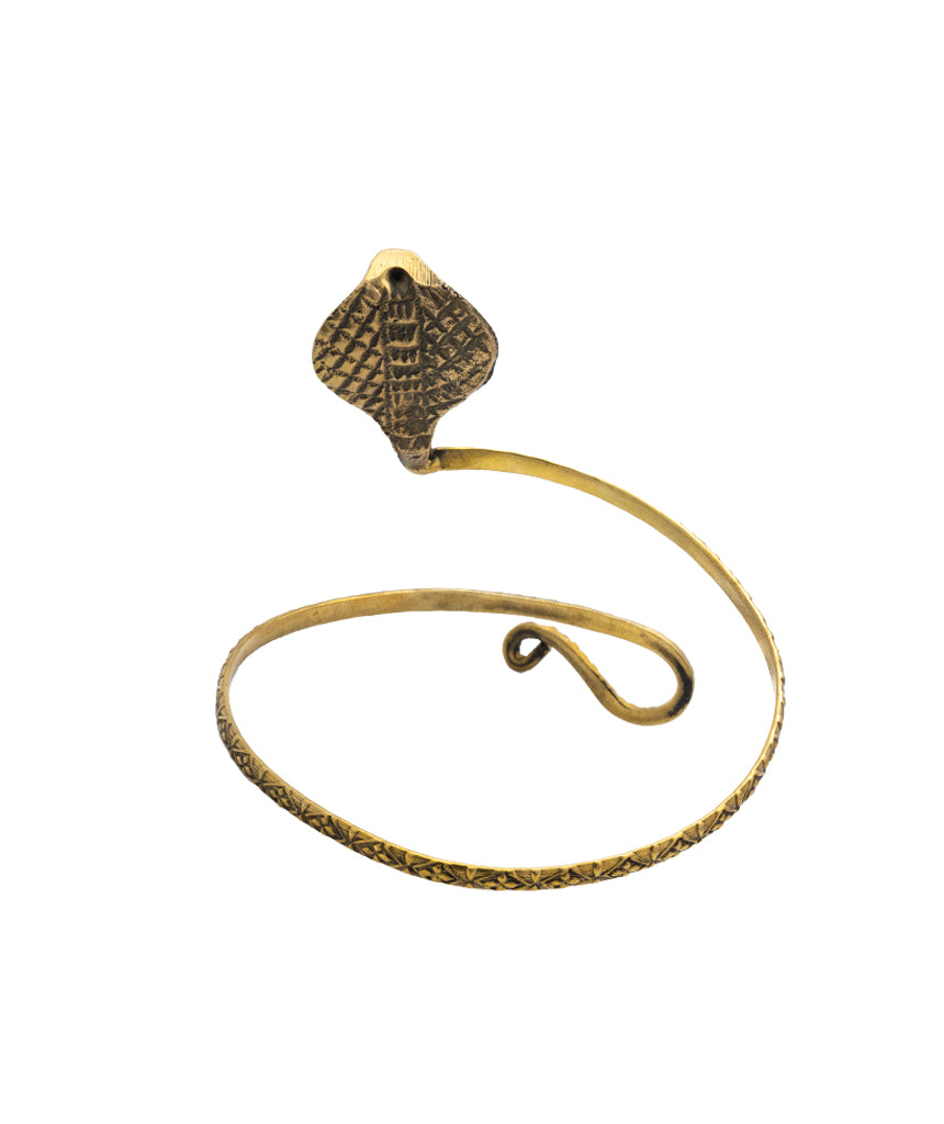 Gold Cobra Arm Cuff