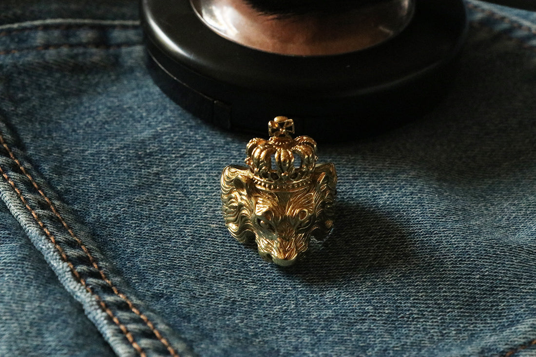 Crowned Lion Ring