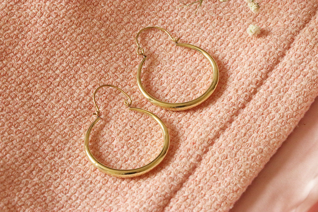 Egyptian Hoop Earrings