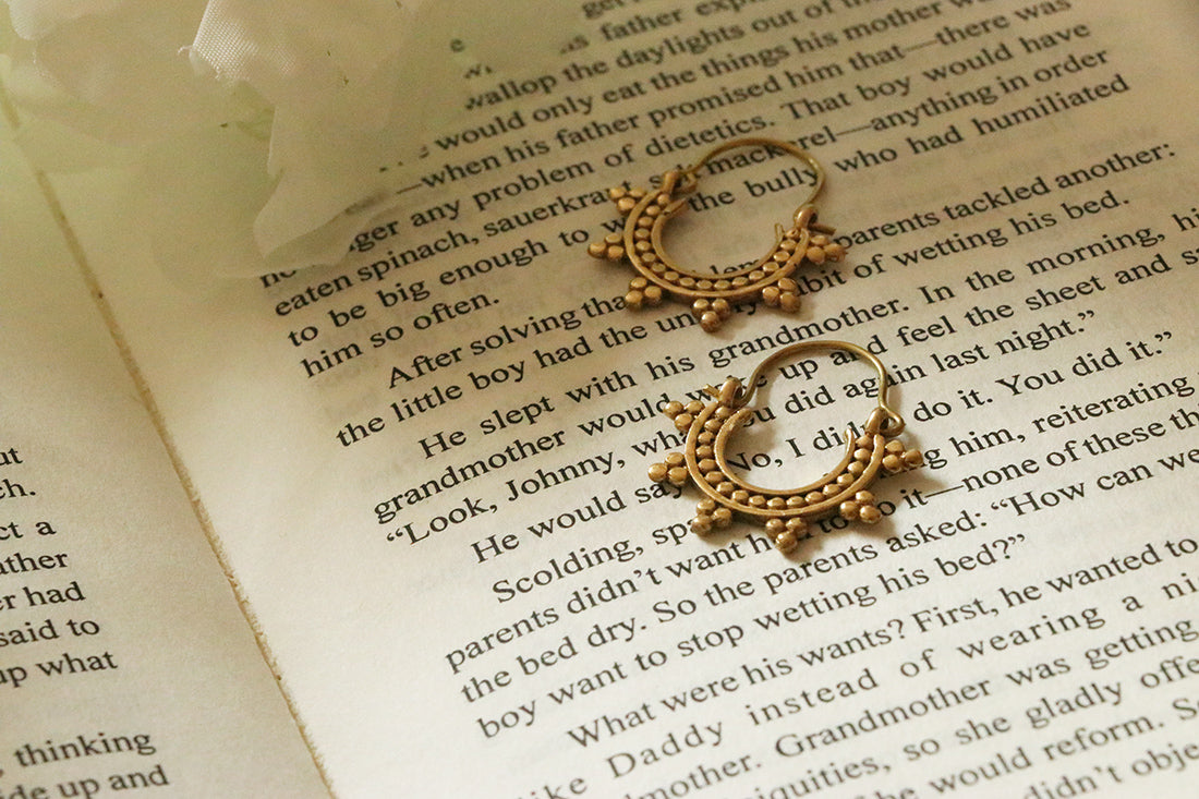 Tiny Boho Hoop Earrings