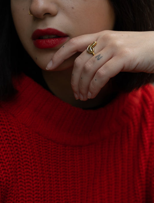 Wrap Snake Ring