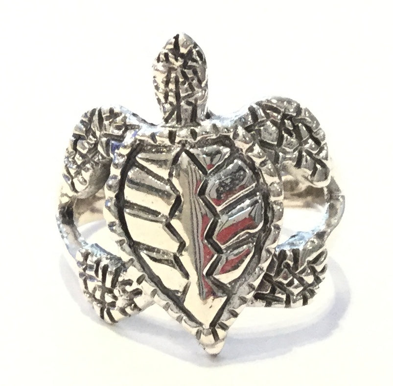 Premium Sterling Silver Turtle Ring