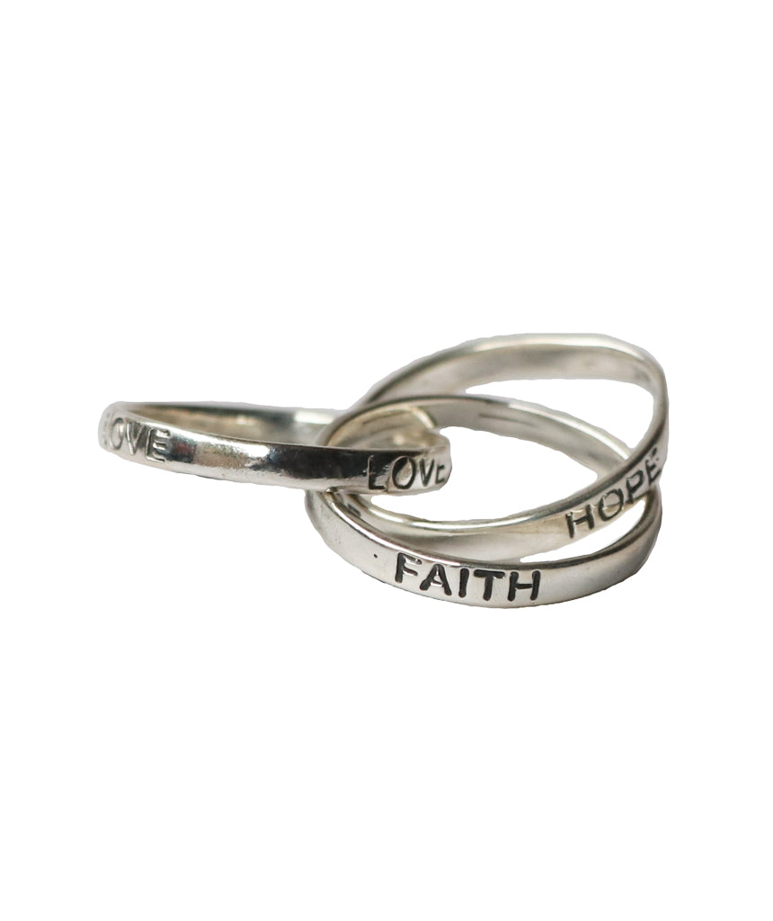 Love, Faith, Hope Ring