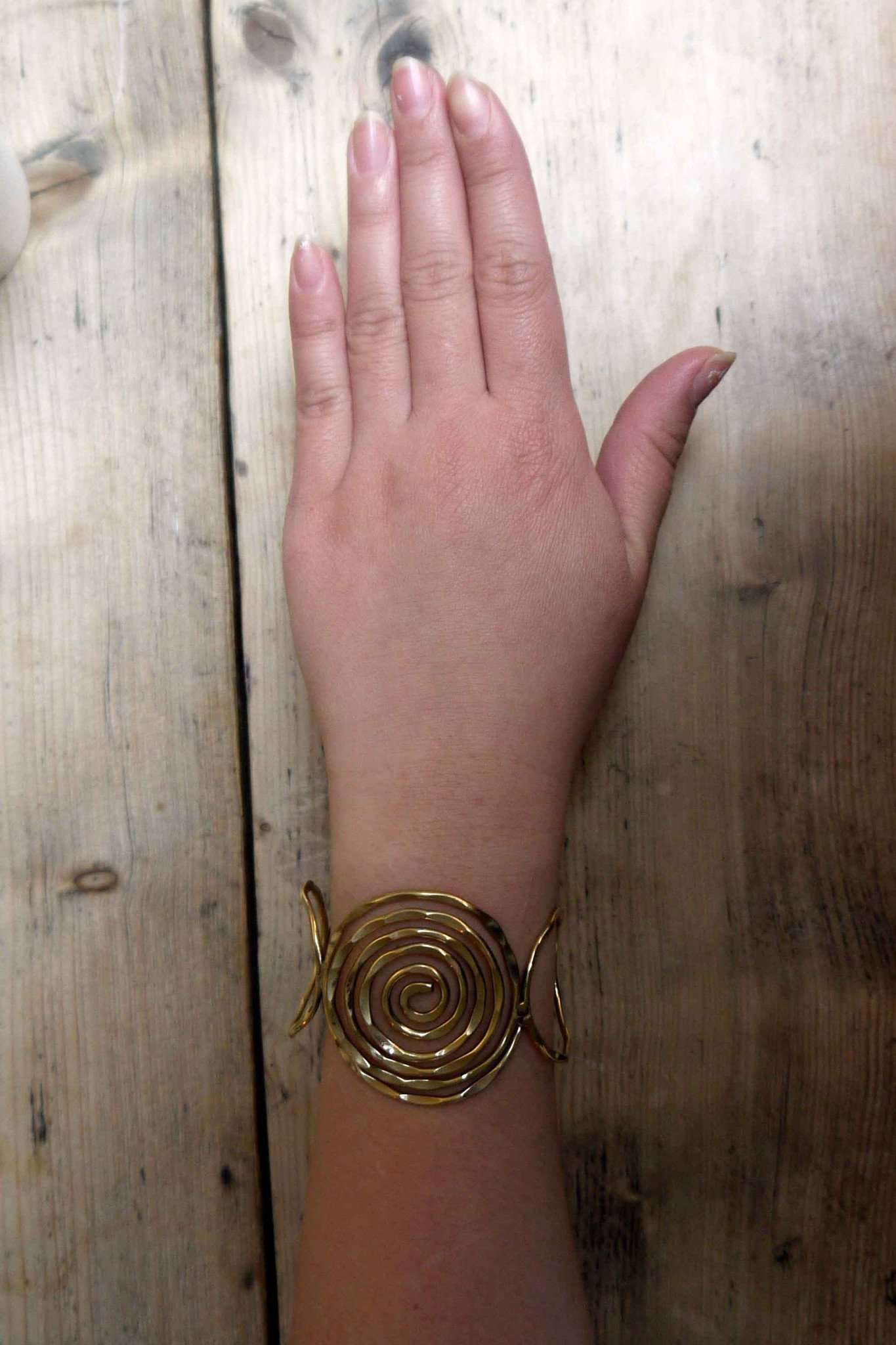 Labyrinth Cuff Bracelet