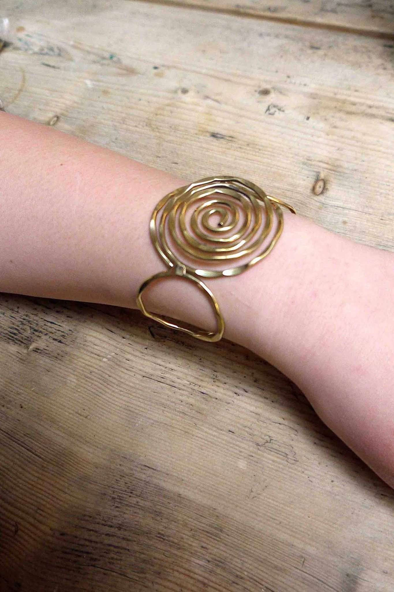 Labyrinth Cuff Bracelet