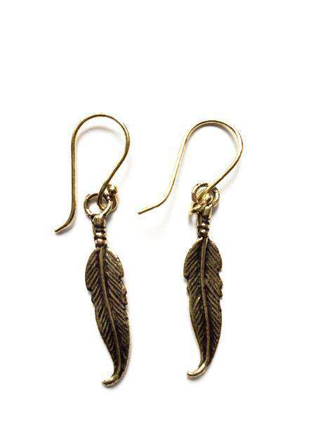 Mini Feather Earrings