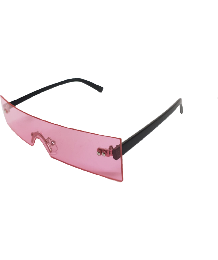Pink Stylish Rectangular Sunglasses