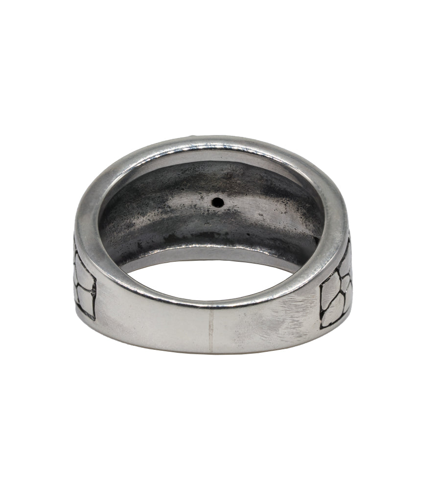 Premium Silver Om Ring