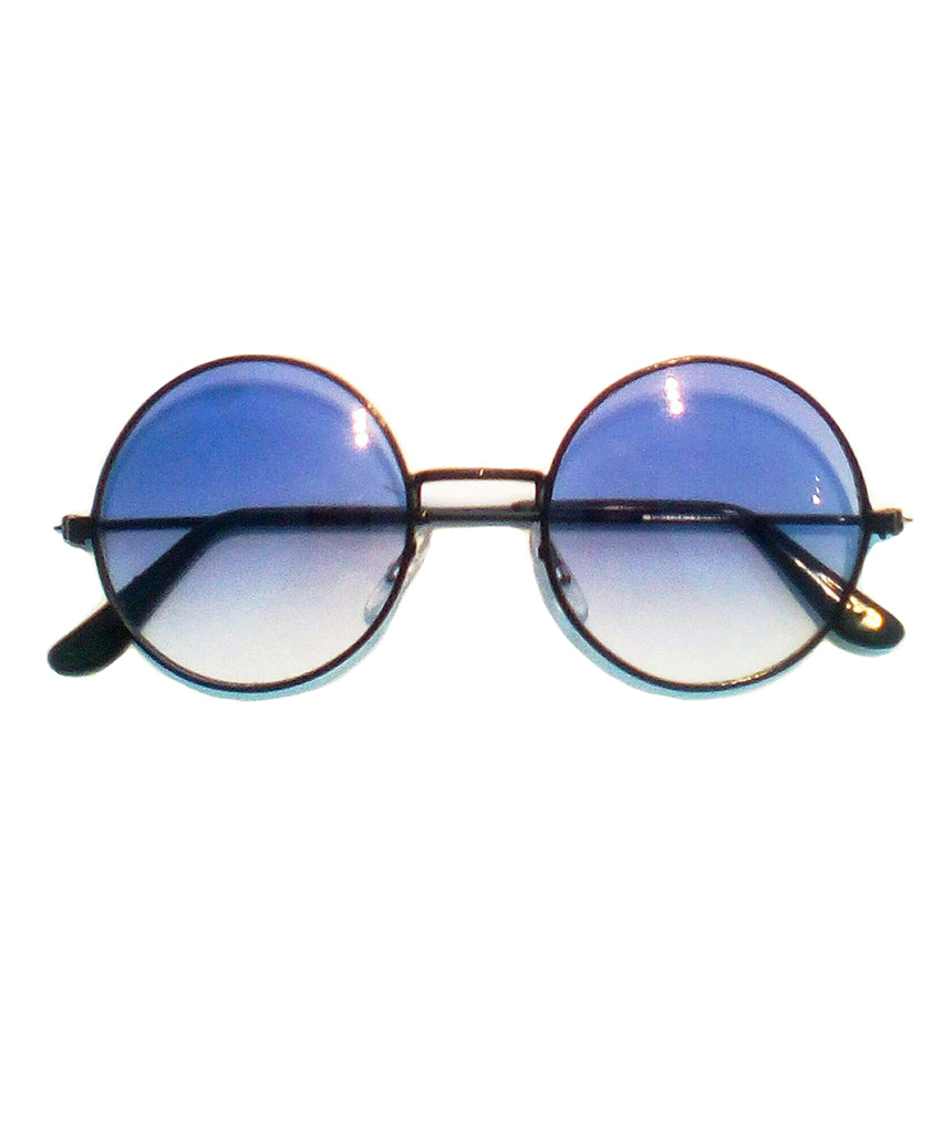 Round sunglasses with colored frames