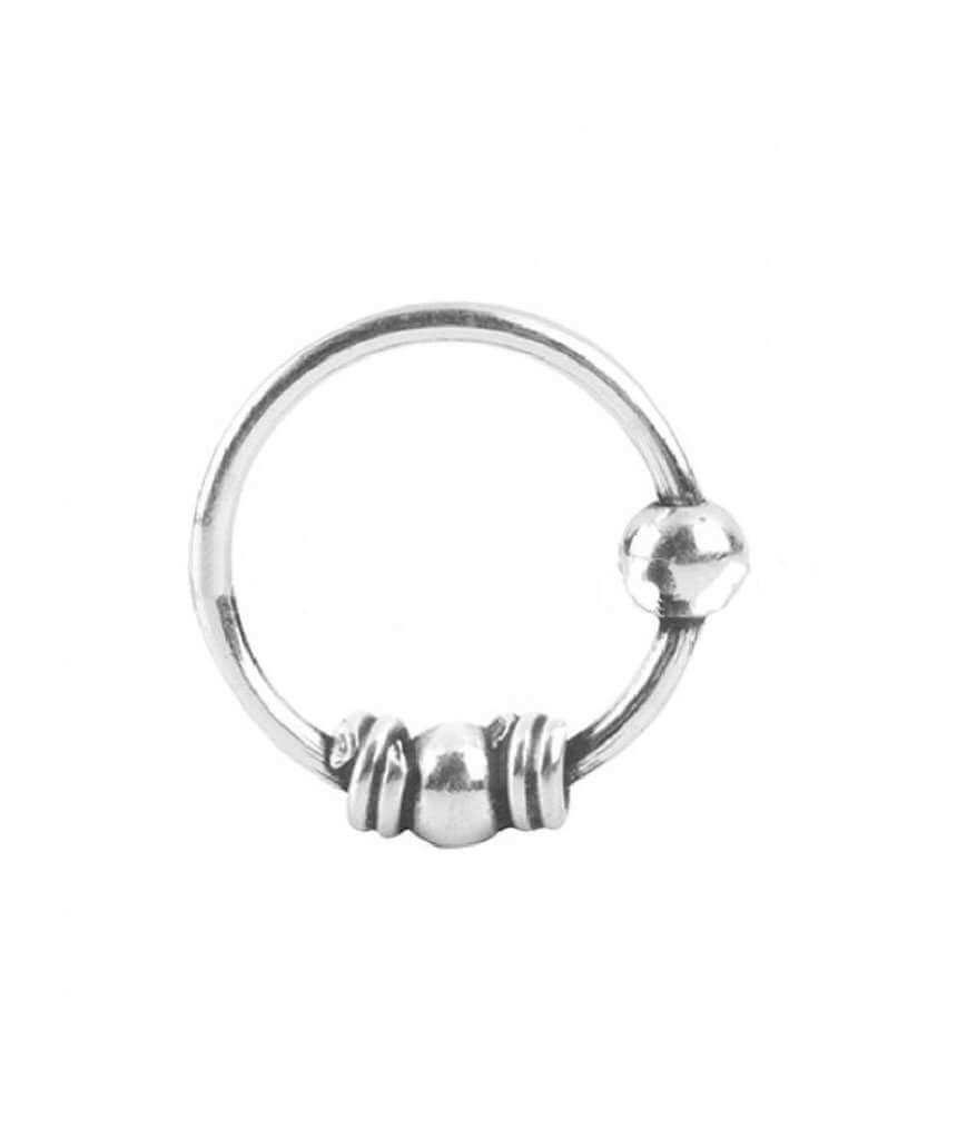 Silver Bali Nose Ring