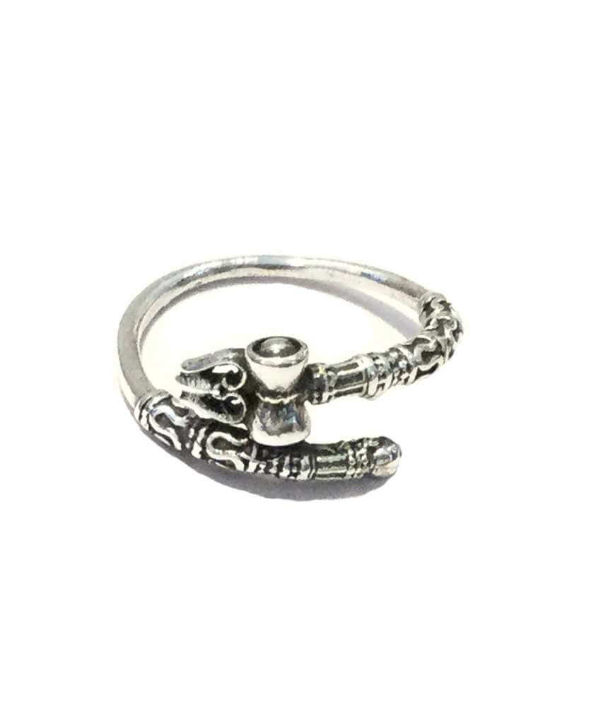 Silver Boho Bali Ring