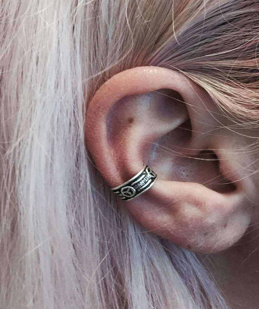 Silver Classic Earcuff