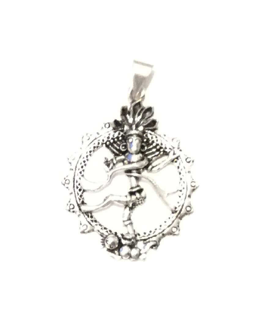 Silver Dancing Goddess Pendant