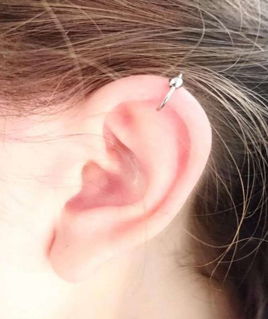 Silver Fake Earcuff