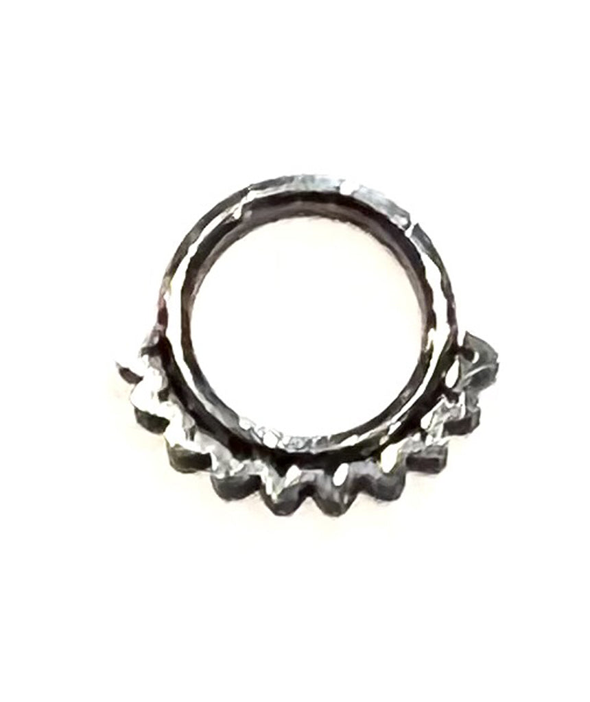 Silver Hinged Septum Ring