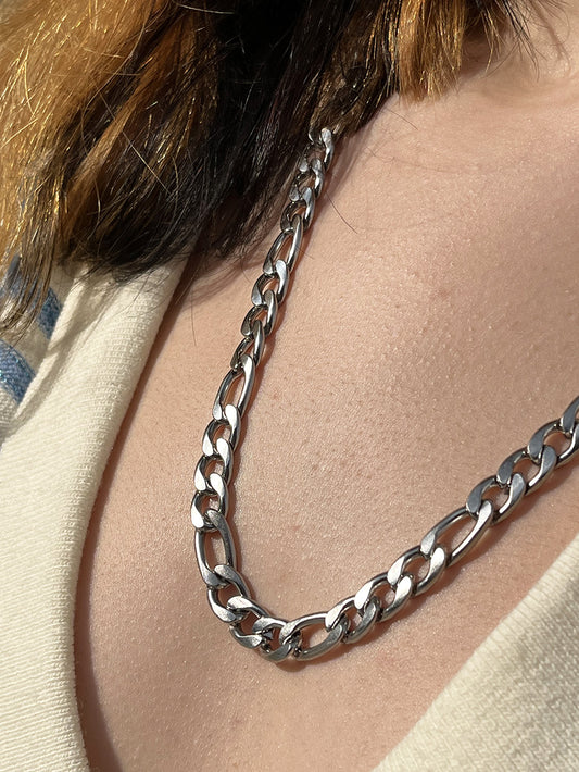 Silver Link Chain Necklace