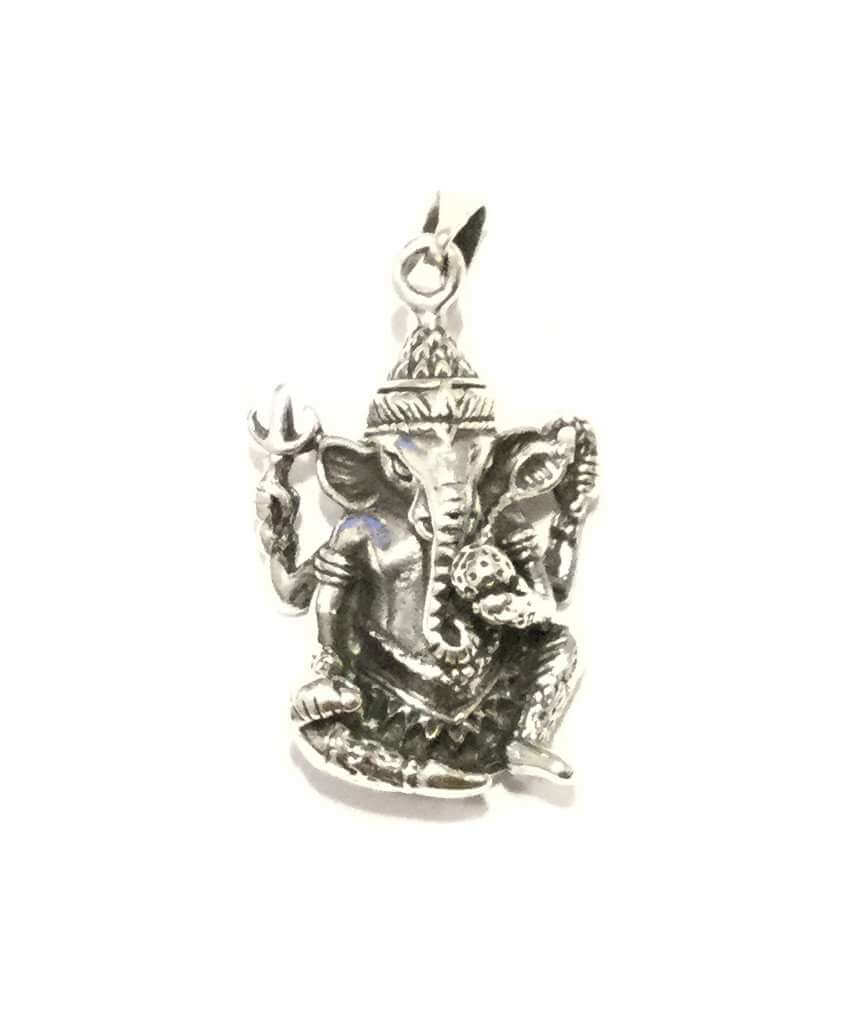 Silver Lord Ganesha Pendant