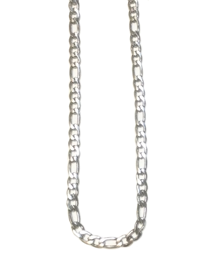 Silver Stainless Steel Link Necklace