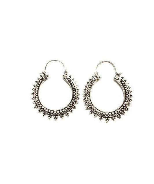 Silver Sunrise Earrings