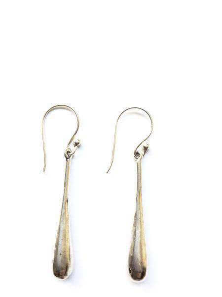 Silver Teardrop Earrings